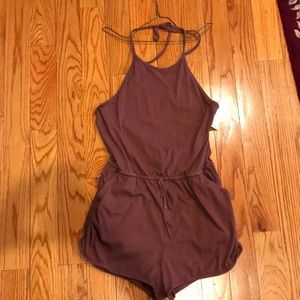 halter top romper